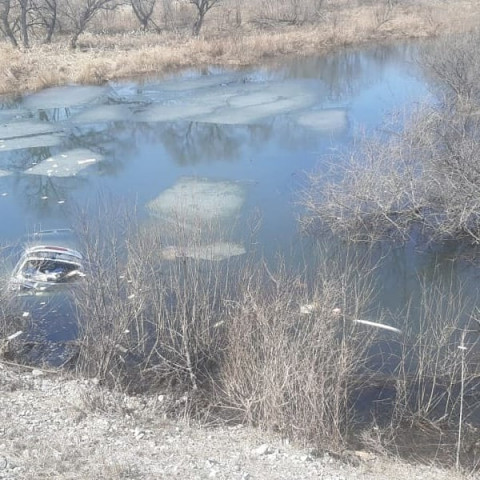 Фото-репортаж: ГИБДД уточняет обстоятельства смертельного ДТП в Приморье