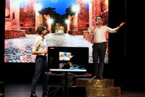 Фото-репортаж: Как в прямом эфире идут трансляции программ Приморской филармонии — фоторепортаж