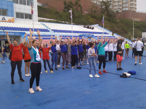 Фото-репортаж: Акция «10 000 шагов к жизни» состоялась в Приморье