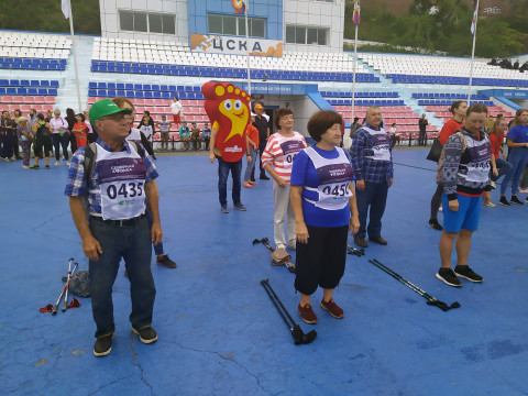 Фото-репортаж: Акция «10 000 шагов к жизни» состоялась в Приморье