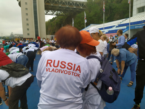 Фото-репортаж: Акция «10 000 шагов к жизни» состоялась в Приморье