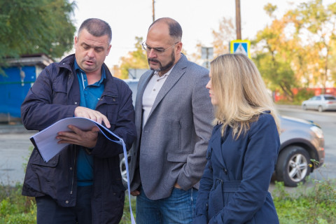 Фото-репортаж: Новый благоустроенный сквер появится во Владивостоке