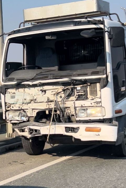 Фото-репортаж: Массовое ДТП с участием автомобиля оперативных служб произошло на низководном мосту в Приморье