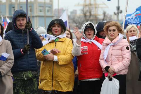 Фото-репортаж: Zа мир! Приморье восстает против нацизма