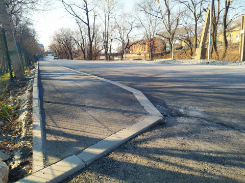 Фото-репортаж: Пригород Владивостока становится комфортнее и безопаснее благодаря нацпроекту