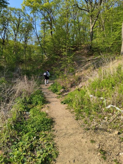 Фото-репортаж: Высоко, опасно, но на километр ближе - дети "Изумрудного" ходят в школу по бездорожью