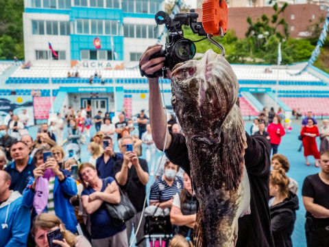 Фото-репортаж: Азарт, выдержка и богатые уловы: рыбаки-любители Приморья сразились в открытом море