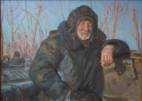 Фото-репортаж: «Мы не имеем права их бросать»: российский художник написал картины о Донбассе