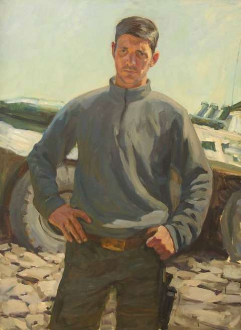 Фото-репортаж: «Мы не имеем права их бросать»: российский художник написал картины о Донбассе