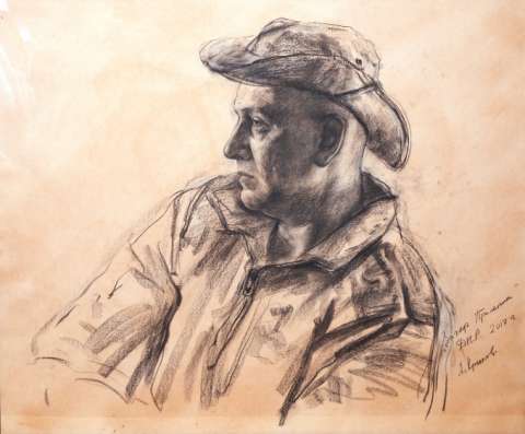 Фото-репортаж: «Мы не имеем права их бросать»: российский художник написал картины о Донбассе