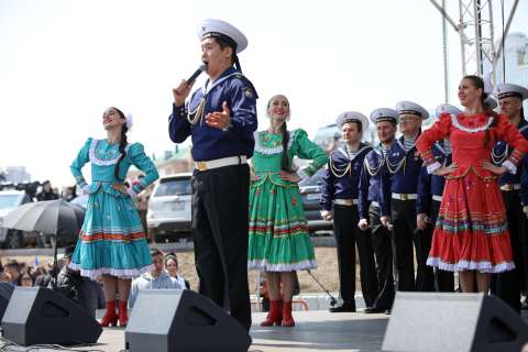 Фото-репортаж: Митинг-концерт «Za мир – без нацизма!» прошёл во Владивостоке