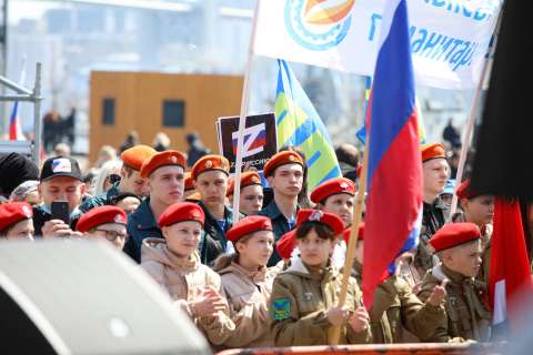 Фото-репортаж: Митинг-концерт «Za мир – без нацизма!» прошёл во Владивостоке