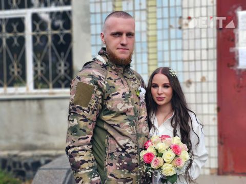 Фото-репортаж: Приморская свадьба в зоне СВО – фоторепортаж