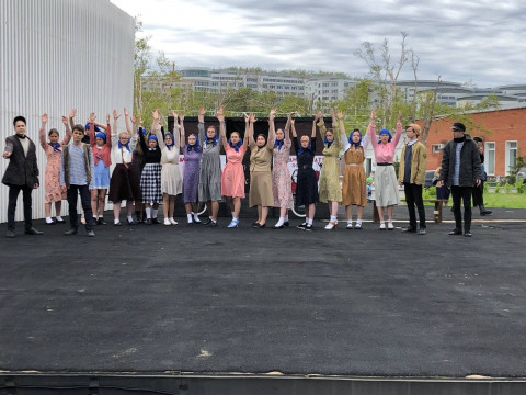 Фото-репортаж: Кедр возвращается на остров Русский