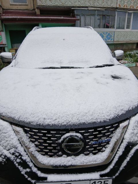 Фото-репортаж: Температура в Приморье опустилась ниже климатической нормы