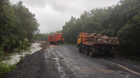 Фото-репортаж: Сидите дома, смотрите фото: где сейчас нельзя проехать в Приморье