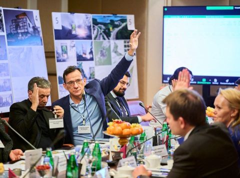 Фото-репортаж: Стали известны концепции делового комплекса на острове Русском