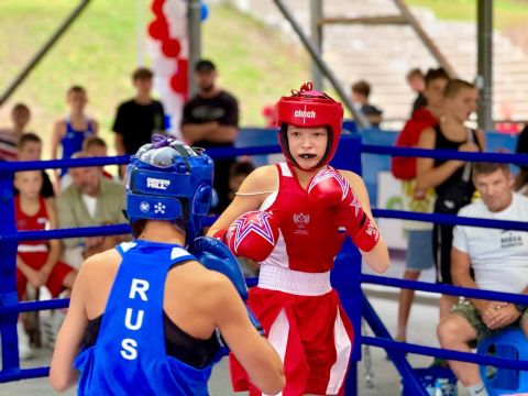 Фото-репортаж: НЗМУ помогает растить поколение чемпионов по боксу
