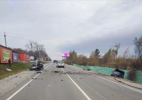 Уголовное дело об автокатастрофе, в которой сгорела женщина, расследуют в Приморье