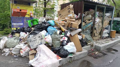 Фото-репортаж: Прокуратура взялась за мусорный коллапс Владивостока