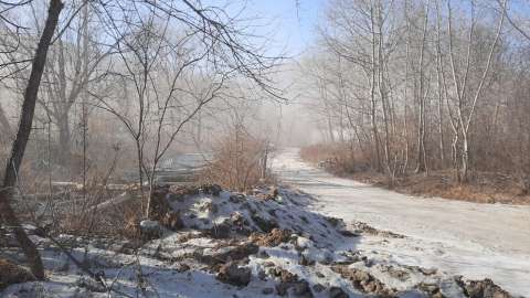 Фото-репортаж: Хранилище опасных отходов расширяют в Приморье