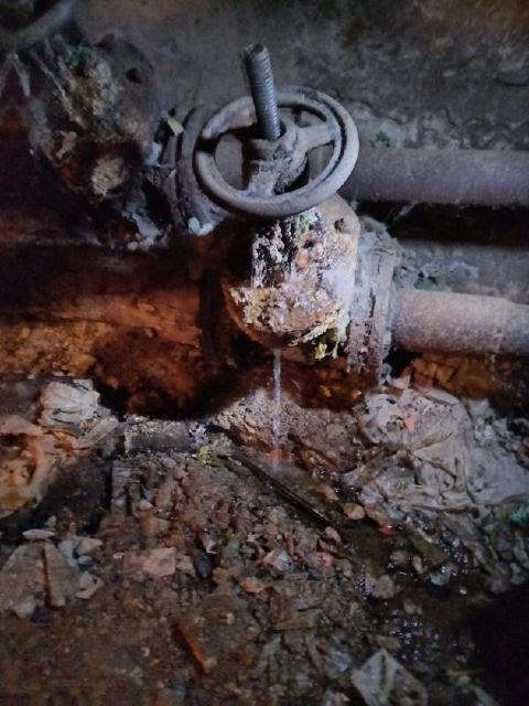 Фото-репортаж: УК бездействует, подвал тонет: аварию в многоквартирном доме отказались ликвидировать на выходных