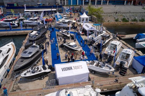 Фото-репортаж: Рекордное количество компаний-участников заявлено на Международной выставке катеров и яхт (0+) во Владивостоке