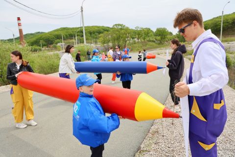Фото-репортаж: «Восточный Порт» провёл во Врангеле праздник спорта и здоровья