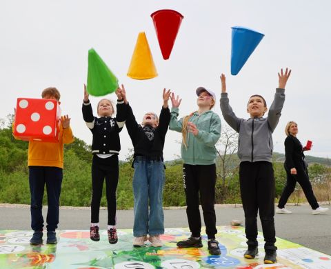 Фото-репортаж: «Восточный Порт» провёл во Врангеле праздник спорта и здоровья