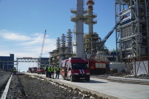 НЗМУ и МЧС отработали взаимодействие на совместных учениях