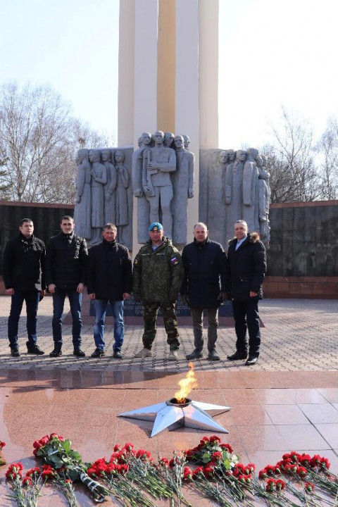 Фото-репортаж: Виктор Тарабарин: «День защитника Отечества является олицетворением самых славных моментов боевой летописи»