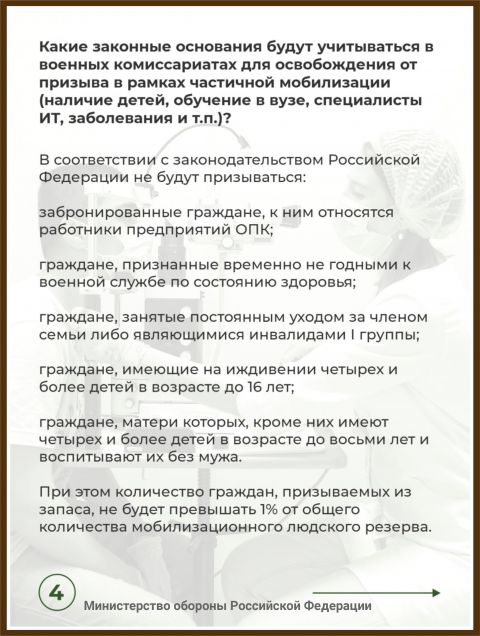 Фото-репортаж: 11 вопросов о мобилизации – карточки Минобороны