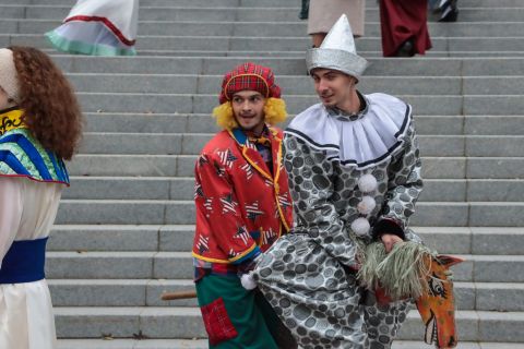 Фото-репортаж: Эх, ещё бы режиссуру: фотоотчёт с перформанса в честь 90-летия театра Горького