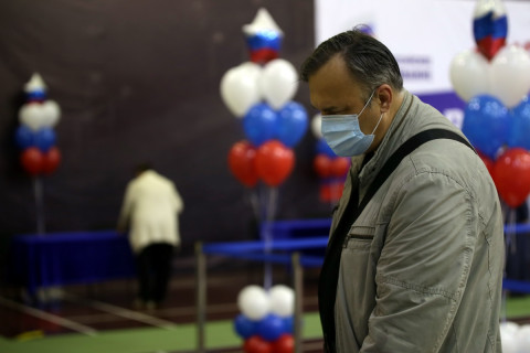 Фото-репортаж: Голосование по поправкам началось в Приморье