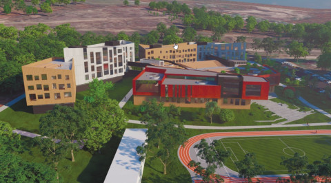 Фото-репортаж: Новую школу построят в микрорайоне Патрокл