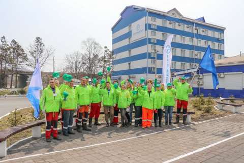 Фото-репортаж: «Восточный Порт» провёл двухдневный субботник в рамках «Экомарафона-2022»