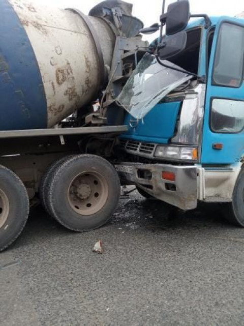 Фото-репортаж: Массовое ДТП с грузовиками поразило приморцев