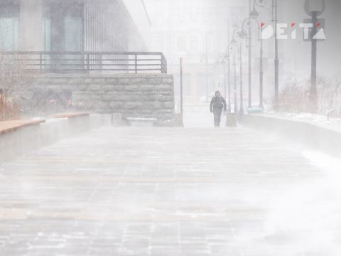 Фото-репортаж: Первый сильный снегопад сезона накрыл Владивосток - фоторепортаж