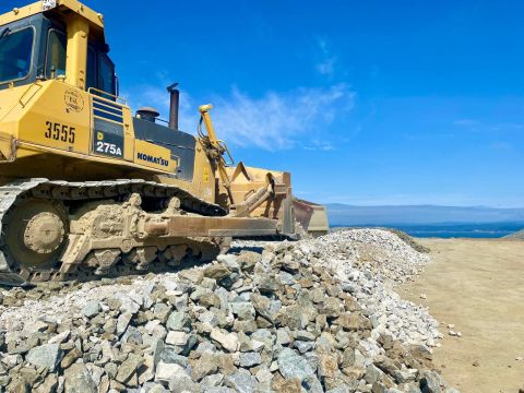 Фото-репортаж: НЗМУ завершает инженерную подготовку основной площадки завода