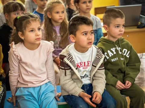 Фото-репортаж: Первый урок по экологии прошёл в детском саду Находки