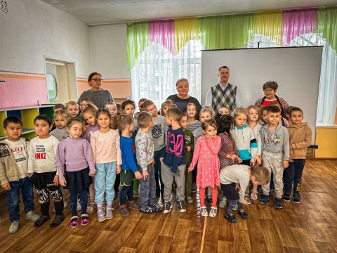 Фото-репортаж: Первый урок по экологии прошёл в детском саду Находки