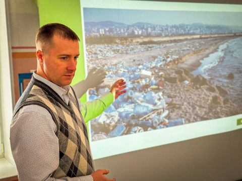 Фото-репортаж: Первый урок по экологии прошёл в детском саду Находки