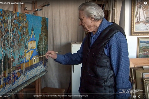 Фото-репортаж: Первые фильмы из цикла «Монолог художника» представили в Приморской картинной галерее