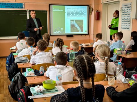 Фото-репортаж: НЗМУ открывает новый сезон экопросвещения школьников