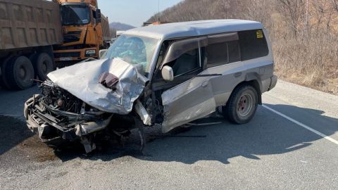 Фото-репортаж: Смертельная авария из пяти машин произошла в Приморье