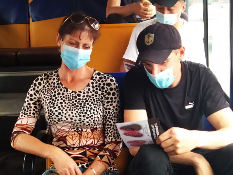 Фото-репортаж: Ответственность водителей автобусов проверили во Владивостоке