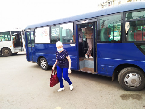 Фото-репортаж: Ответственность водителей автобусов проверили во Владивостоке