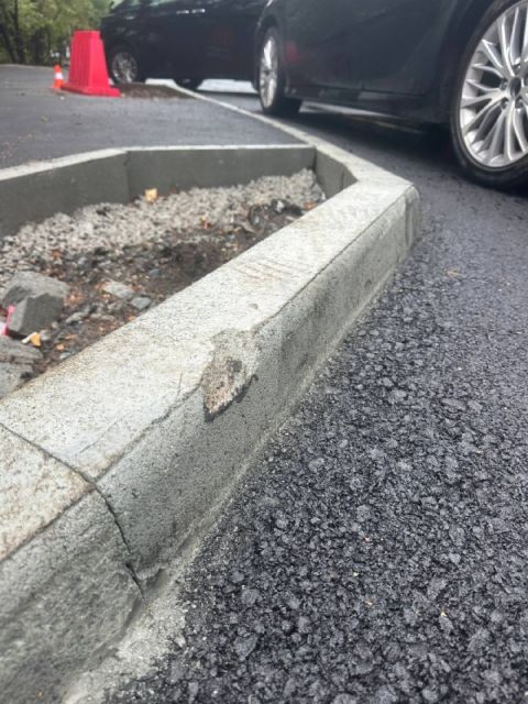 Фото-репортаж: Благоустройство строящегося ЖК во Владивостоке разваливается ещё до ввода дома в эксплуатацию